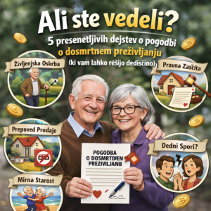 Ali ste vedeli? 5 presenetljivih dejstev o pogodbi o dosmrtnem preživljanju (ki vam lahko rešijo dediščino)